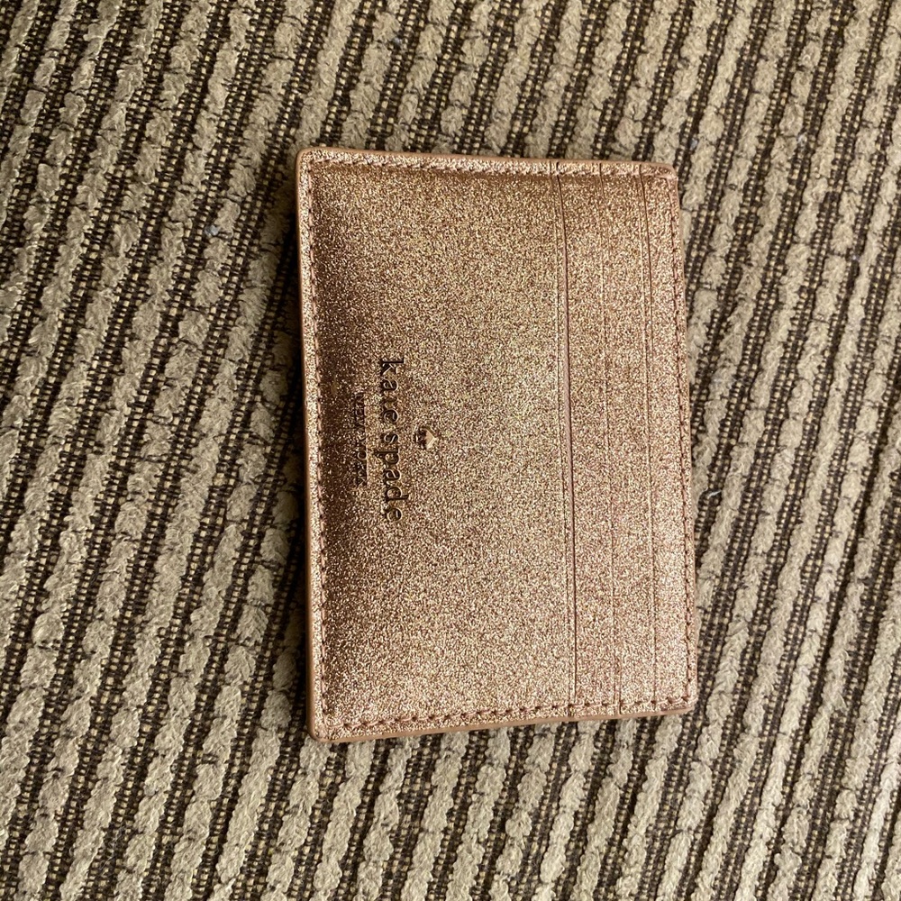 Kate spade small glitter satchel and cardholder - Picture 5 of 6